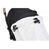 Klipšu komplekts ratiņiem (4 gab.) Topgal 66110