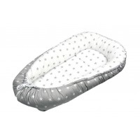 Ligzda-kokons STARS grey/white 