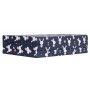 Saliekams matracis 120x60 cm GREY STARS (299)-Gultas veļa un piederumi-bebis.lv