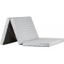 Saliekams matracis 120x60 cm GREY STARS (299)-Gultas veļa un piederumi-bebis.lv