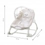 Šūpuļkrēsliņš PINO beige Kidwell-Bērnu mēbeles-bebis.lv