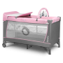 Складная кроватка  FLOWER flamingo Lionelo-Детская мебель-bebis.lv