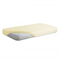Palags ar gumiju JERSY WHITE 120x60
