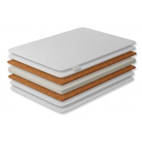 Matracis DOUBLE kokos-porolons-kokos 120x60x6 cm (KPK)