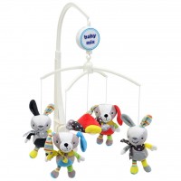 Muzikālais karuselis DOGS&BUNNIES BabyMix 43414