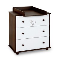 Kumode Safari GIRAFFE white-nut 