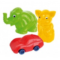 Игрушка для ванны или копилка  PIG/ELEPHANT/CAR  (NINA 0123)
