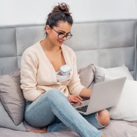 Piena sūcējs-laktators  SHELLY HANDS FREE 1000 