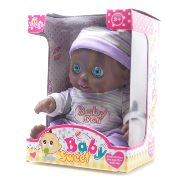 Кукла AFROBABY 23 см BT718274-Игрушки-bebis.lv