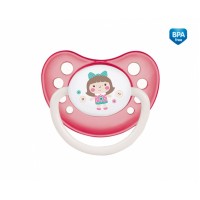 Māneklis TOYS anatomiskās formas 0-6m, Canpol babies 23/256 pink