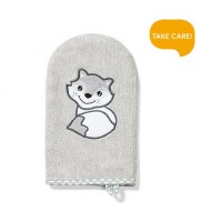 Бамбуковая перчатка для мытья BabyOno 347/03 grey