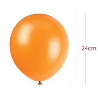 Gaisa balons 1 gb. ORANGE ø24cm 43831