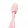 Zobu birstīšu komplekts 3 pakāpes  BabyOno 550/01 pink-Bērna kopšana-bebis.lv