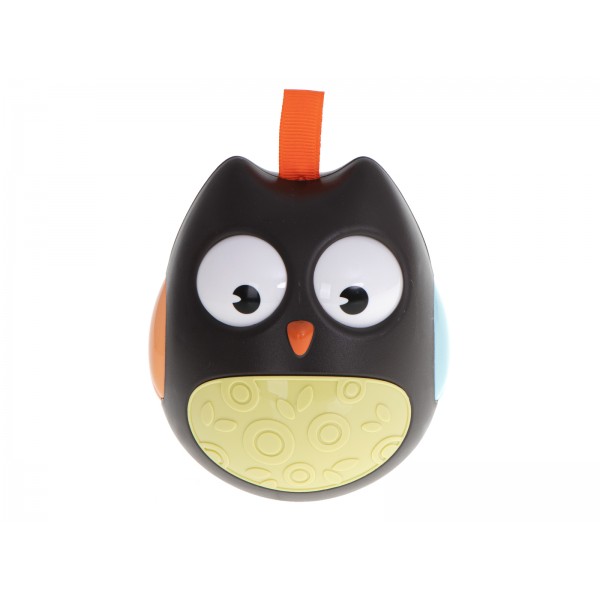 Неваляшка OWL Rolly-Polly 5985/1 brown Неваляшка OWL Rolly-Polly 5985/1 brown-ИГРУШКИ-bebis.lv