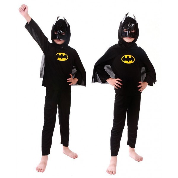 Betmena kostīms KX9210 (3-5 gadi)-Bērnu apģērbi-bebis.lv