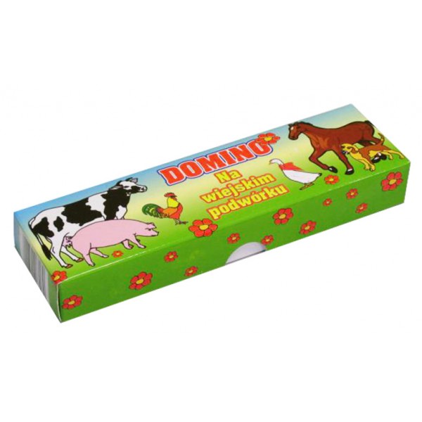 Игра ДОМИНО "Животные"  K209-002-Игрушки-bebis.lv
