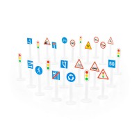 Набор дорожные знаков (24 шт.) 64219