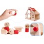Кукольный домик-деревянная вилла 40 см 6486/1-ИГРУШКИ-bebis.lv