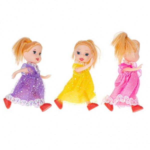 Куколки для кукольного дома 3 шт. KX5122-Игрушки-bebis.lv
