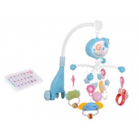 Karuselis muzikālais ar projektoru STARS blue 5469