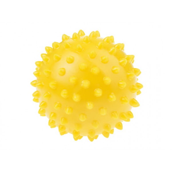 Masāžas bumba EZĪTIS 7,6 cm TULLO-437 yellow-ROTAĻLIETAS-bebis.lv