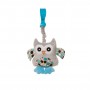 Развивающая игрушка с пищалкой OWL blue OB02-Игрушки-bebis.lv