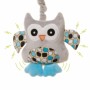 Развивающая игрушка с пищалкой OWL pink OP02-ИГРУШКИ-bebis.lv