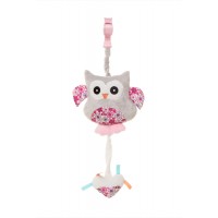 Muzikālā rotaļlieta OWL pink  OP01 