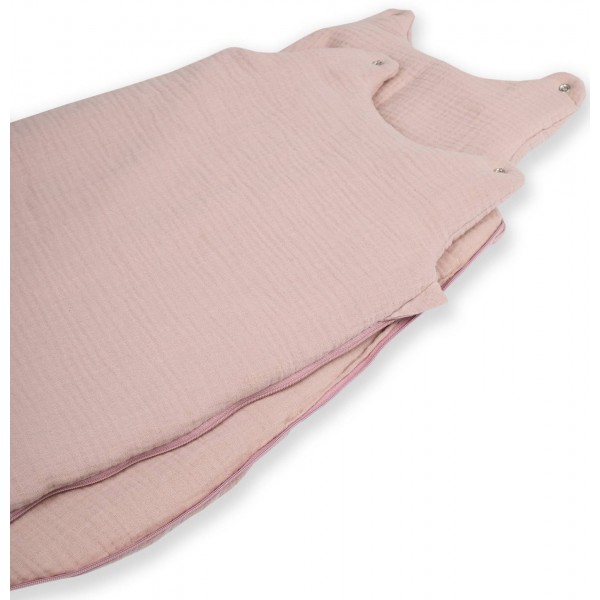 Muslīna guļammaiss BABY SOFT grey (1398)-Gultas veļa un piederumi-bebis.lv