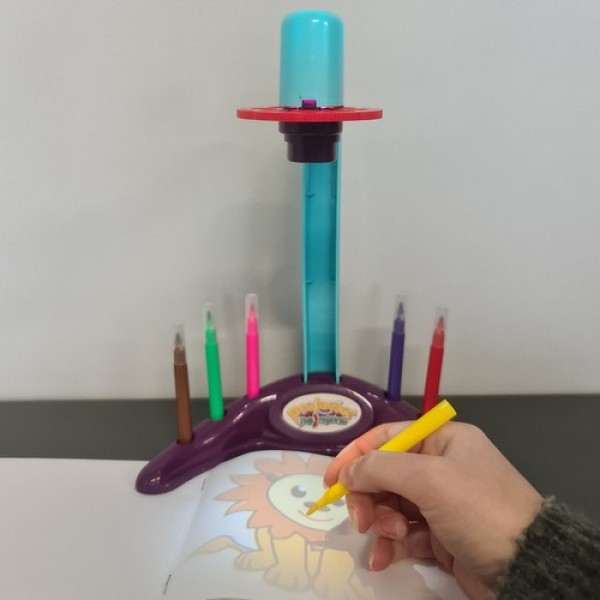 Projektors zīmēšanai ar piederumiem (20558)-Rotaļlietas-bebis.lv