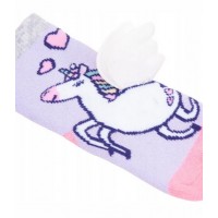 Носки фроте с 3D и силиконом SK-29 GIRL