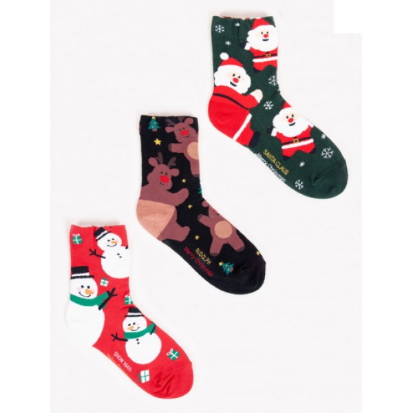 Носки CHRISTMAS SKA-X011 [NY23]-носки, колготки, легинсы-bebis.lv