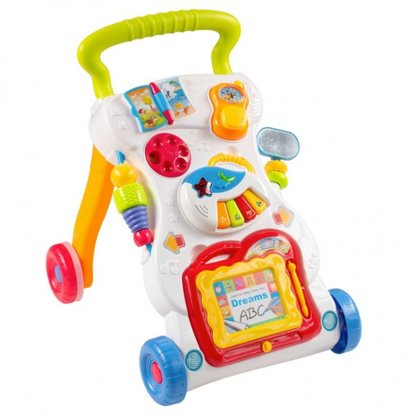 Stumjamā rotaļlieta-rati "3in1" 38645-Rotaļlietas-bebis.lv