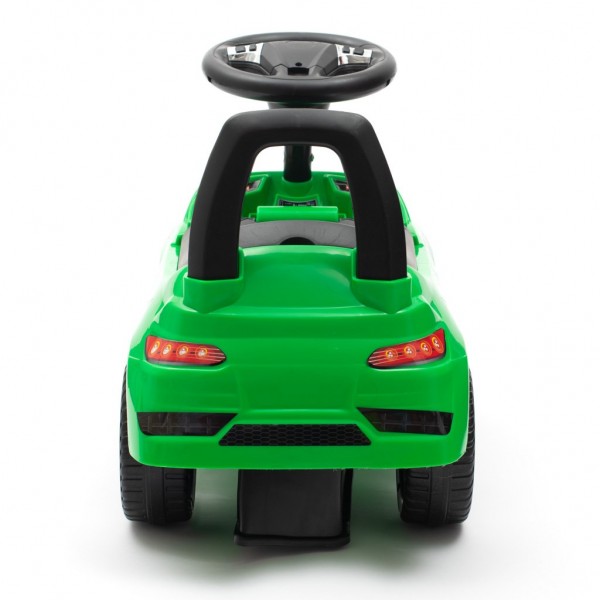 Stumjamā mašīna RACER green 45833-Bērnu transports-bebis.lv