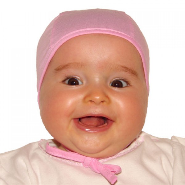Zīdaiņu apakšcepurīte trikotāžas  TY i MY (tikai rozā krāsas)-Bērnu apģērbi-bebis.lv