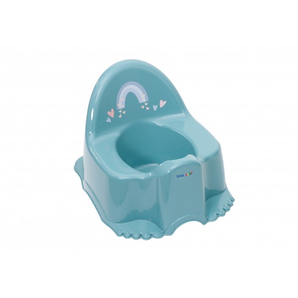 Детский горшок METEO turquoise Tega Baby ME-010-165-туалет ребёнка-bebis.lv