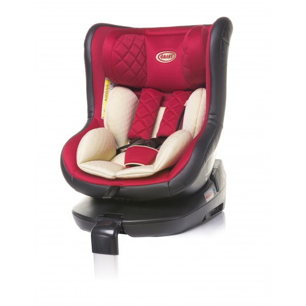 Autosēdeklis ROLL-FIX red  0-18 kg 4BABY-Autokrēsliņi bērniem-bebis.lv