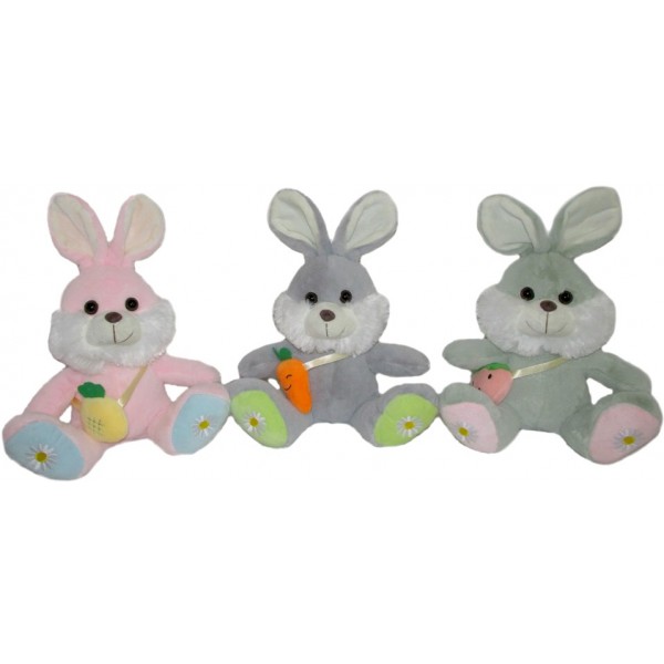 Зайчик 22 см Z2530 Sunday-ИГРУШКИ-bebis.lv