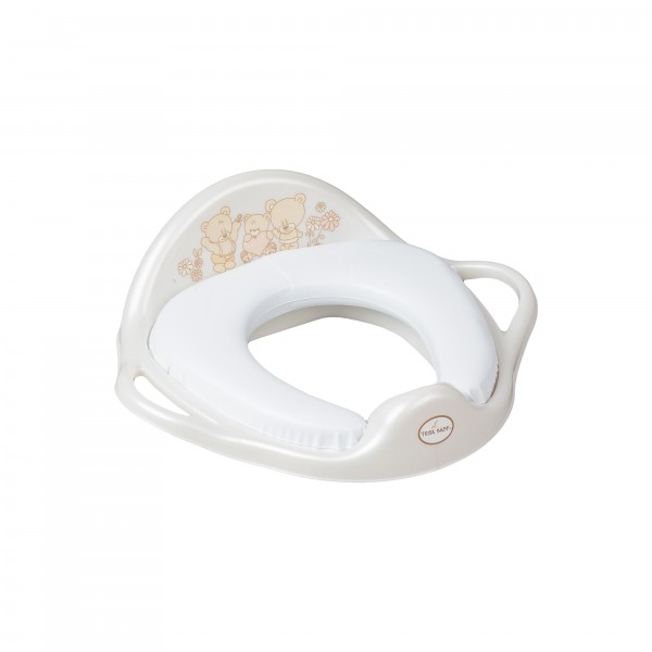WC-SOFT toilet seat BEAR white pearl MS-020-Childs toilet-bebis.lv