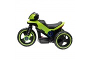 Baby Mix POLICE elektriskais motocikls, zaļš