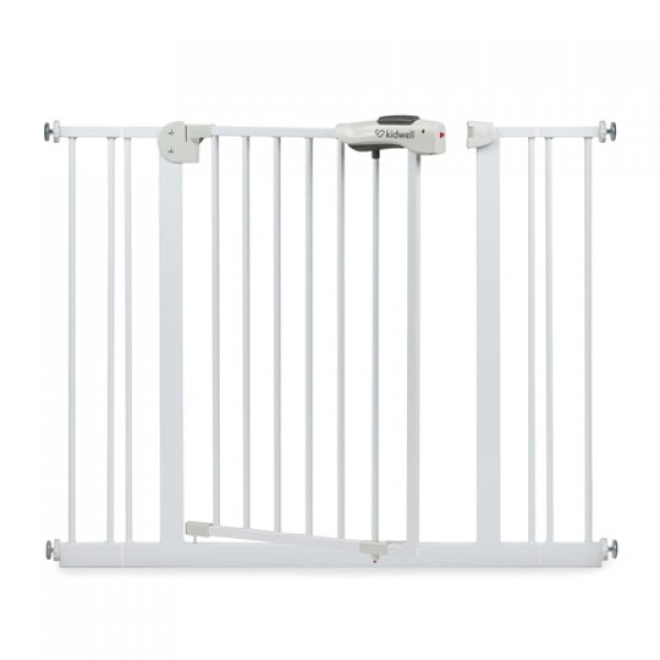 Aizsargvārti GUARDA white (75-104 cm)-Bērnu mēbeles-bebis.lv