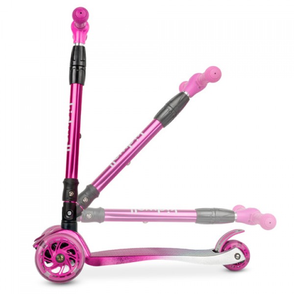 Skrejritenis VENTO PINK-SILVER-Bērnu transportlīdzekļi-bebis.lv