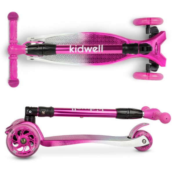 Skrejritenis VENTO PINK-SILVER-Bērnu transportlīdzekļi-bebis.lv