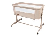 Saliekamā gulta 2-in1 NALI beige: sānu gultiņa vai brīvi stāvošā