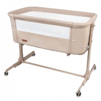 NALI beige 2-in-1 folding crib: side or separate