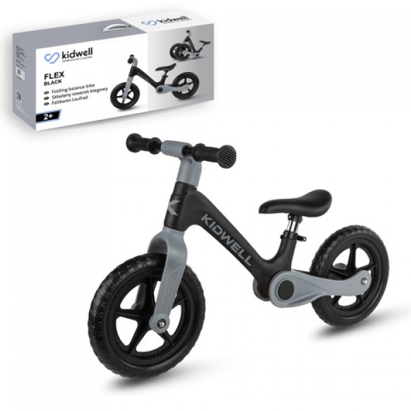Salokamais balansa ritenis FLEX black-Bērnu transportlīdzekļi-bebis.lv