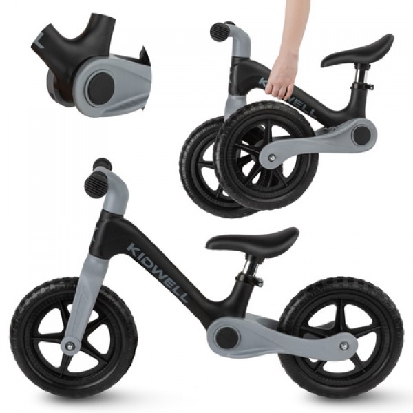 Salokamais balansa ritenis FLEX black-Bērnu transportlīdzekļi-bebis.lv
