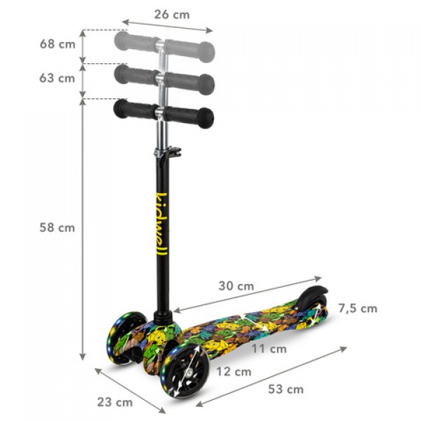 Skrejritenis UNO ORBITAIL-Bērnu transportlīdzekļi-bebis.lv