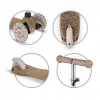 Skrejritenis UNO GLITTER GOLD