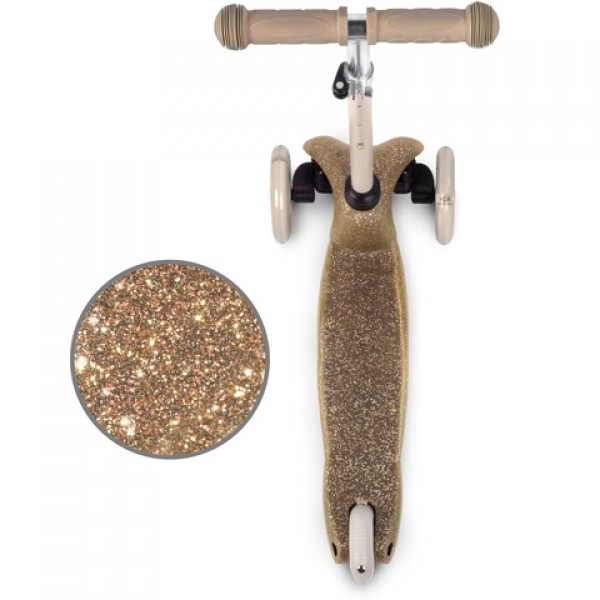 Skrejritenis UNO GLITTER GOLD-Bērnu transportlīdzekļi-bebis.lv